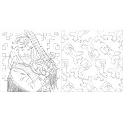 A Minecraft Movie - Official Coloring Book  