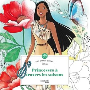 Disney Coloring Book - Princesses Through the Seasons (Pocahontas & others)