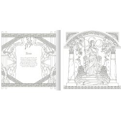 The Greek Mythology Coloring Book