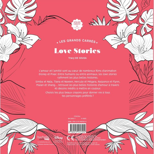 Disney Coloring Book - Love stories (The Lion King &amp; others)