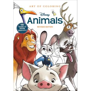 Art of Coloring: Disney Animals: 100 Images to Inspire Creativity