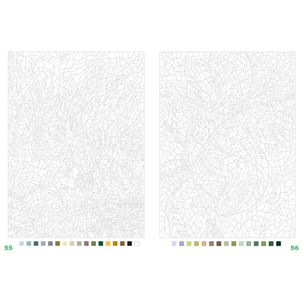 Paint By Numbers - Trees of the World