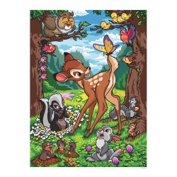 Disney Paint-by-Numbers POSTER/PLAKAT - Bambi (44,6 � 59,4 cm)