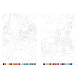 Disney Paint-by-Numbers - Color by Number, Classic Favorites, Volume 2
