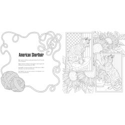  Cats: A Smithsonian Coloring Book