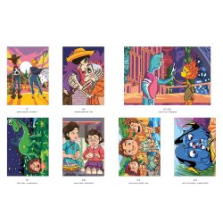 Disney Paint-by-Numbers - Best of Pixar / COLLECTIF
