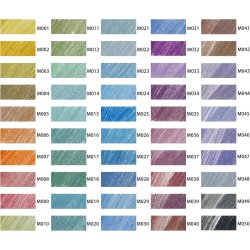 KALOUR � 50 stk. metalliske farveblyanter med intens glans - 50-stk.