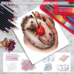 KALOUR Premium farveblyanter - 180-stk.