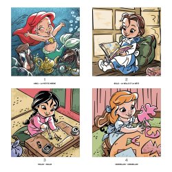 Disney Paint-by-Numbers - Little Dolls (Vaiana &amp; others)