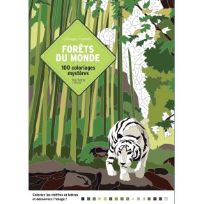 Paint-by-Numbers - Forests of the World: 100 Mystery Colouring Pages