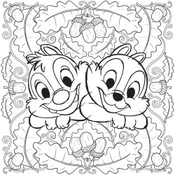 Disney Coloring Book - Furballs (The Lion King &amp; others)