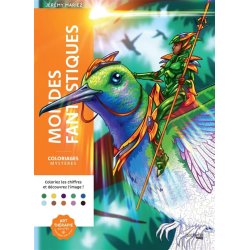 Paint-by-Numbers - Fantasy Worlds