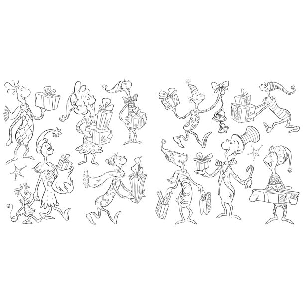 How the Grinch Stole Christmas! Colouring Book