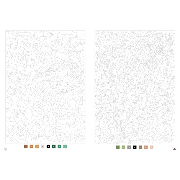 Paint-by-Numbers - Cats and Felines