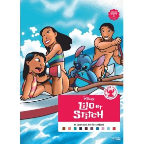 Disney paint by numbers - Lilo og Stitch