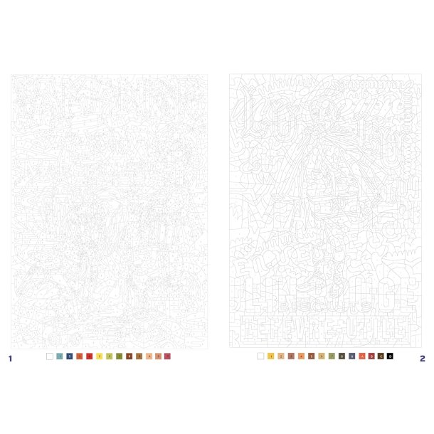 Paint By Numbers - Advertising Posters