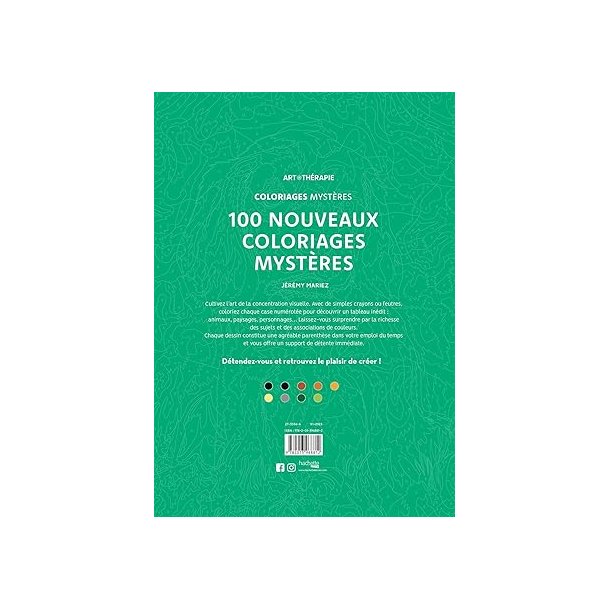 Paint-by-Numbers - 100 New Mystery Colorings