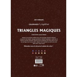 Mystery coloring - Magic Triangles 