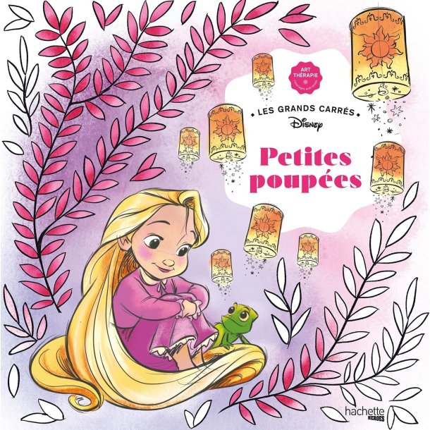 Disney Coloring Book - Little Dolls (Tangled &amp; others)
