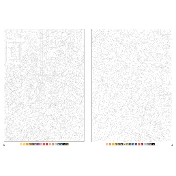 Paint-by-Numbers - The Great Classics of Literature