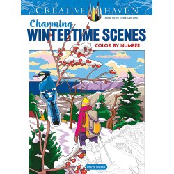 Charming Winter Scenes - Color by number