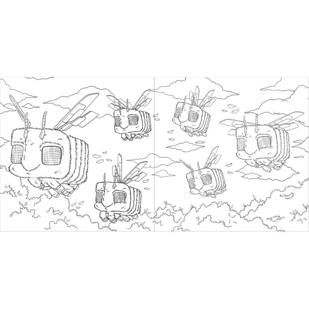 A Minecraft Movie - Official Coloring Book  