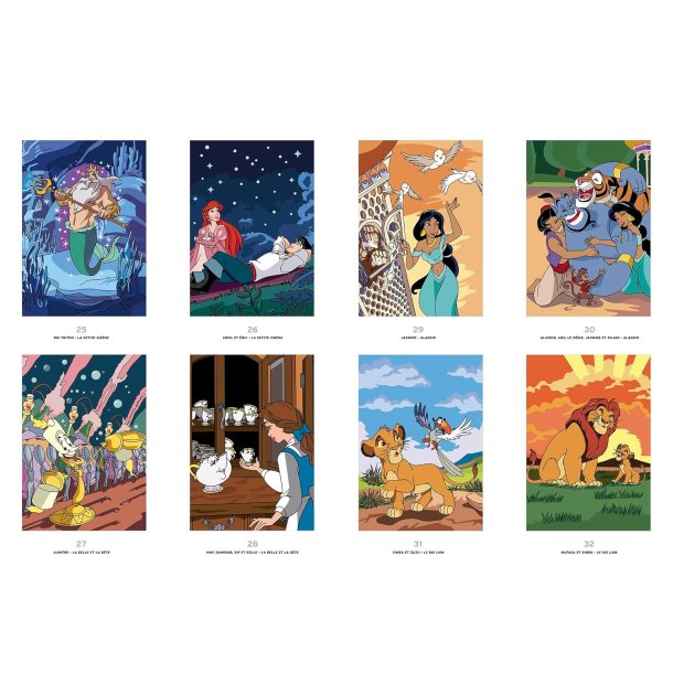 Disney Paint-by-Numbers - Color by Number, Classic Favorites, Volume 2