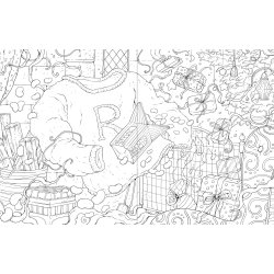 Harry Potter: An Official Sweets and Treats Coloring Book 
