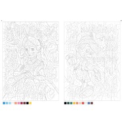 Disney Paint-by-Numbers - Mystery Messages