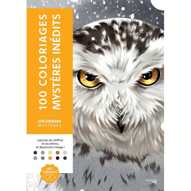Paint By Numbers � 100 All-New Mystery Coloring Pages: Color the Numbers and Letters to Reveal the Hidden Image