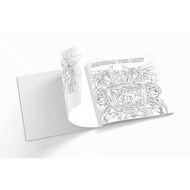 The Official Thin Lizzy Colouring Book