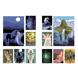 Paint-by-Numbers - Fantasy