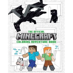 The Official Minecraft Coloring Adventures Book: Create, Explore, Color!