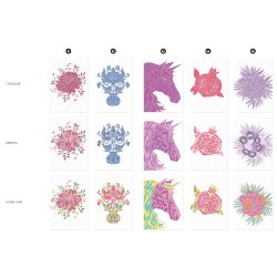 Mystery Coloring � Color by Symbol � Volume 2: Color the Numbers and Discover the Image