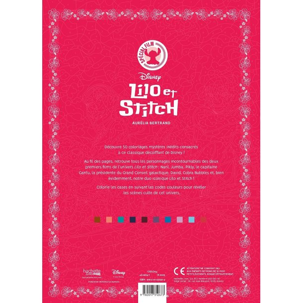 Disney paint by numbers - Lilo og Stitch