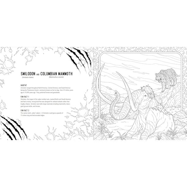 Predators: A Smithsonian Coloring Book