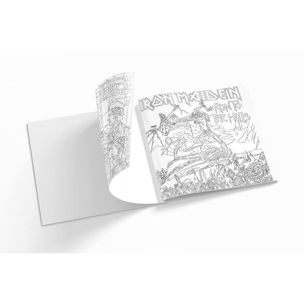 The Official Iron Maiden vol 2 Colouring Book