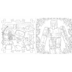 A Minecraft Movie - Official Coloring Book  