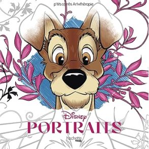 Disney Coloring Book - Portraits (Lady and the Tramp & others)