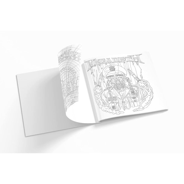The Official Megadeth Colouring Book