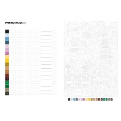 Paint-by-Numbers - Travels Around the World: Color the Numbers and Discover the Image