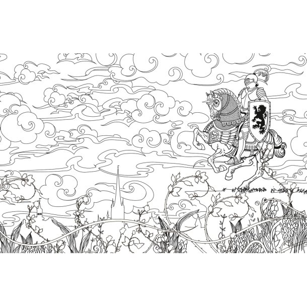 The Romantasy Colouring Book