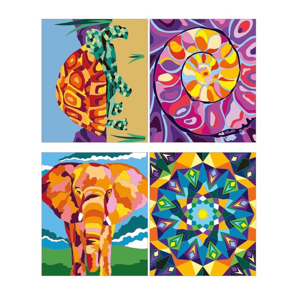 The Magic of Color-by-Number