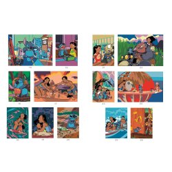Disney paint by numbers - Lilo og Stitch