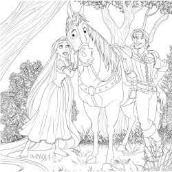 Disney Coloring Book - Love stories (The Lion King &amp; others)