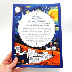 Iconic Artists and Their Masterpieces: The Colouring Book