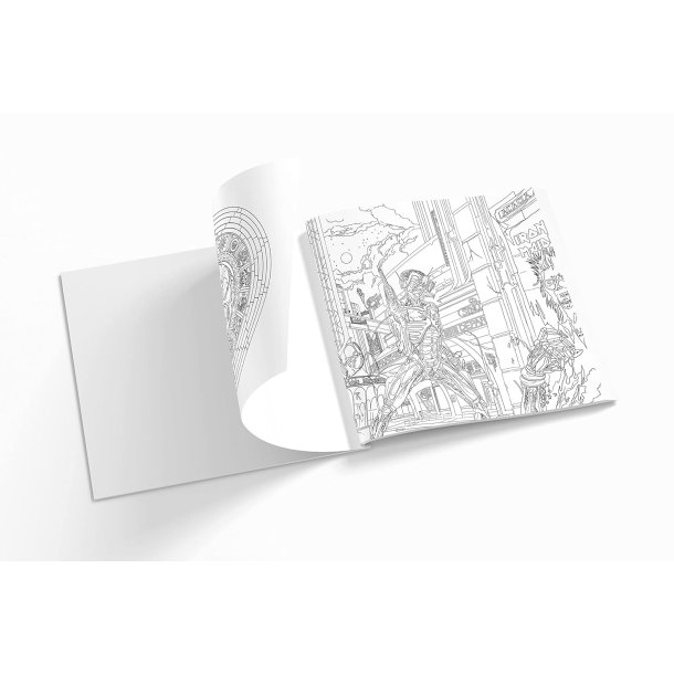 The Official Iron Maiden vol 1 Colouring Book