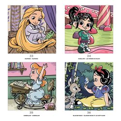 Disney Paint-by-Numbers - Little Dolls (Vaiana &amp; others)