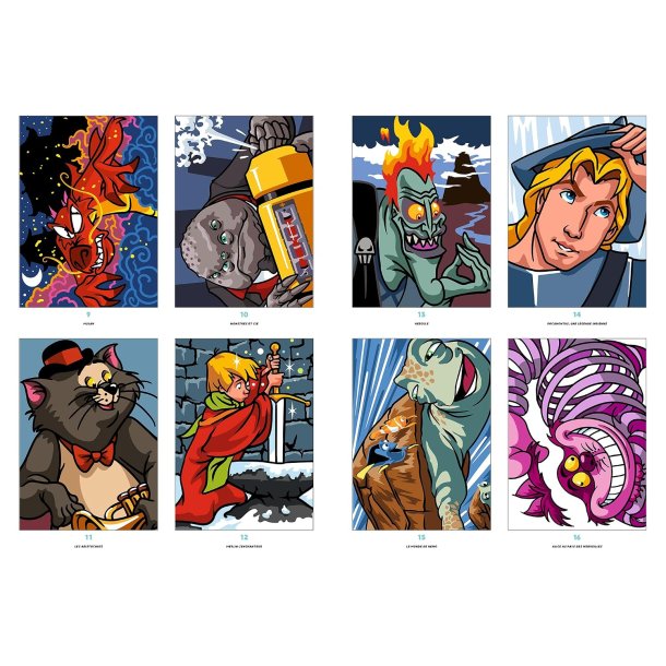 Disney Colouring Pages � Timeless Classics Volume 1, 10th Anniversary Collector�s Edition: Colour by Numbers and Reveal the Picture