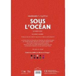 Disney Paint-by-Numbers - Under the Ocean